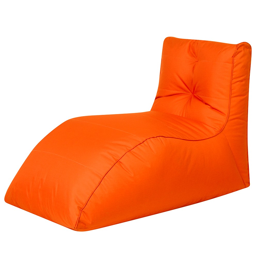 Кресло Шезлонг Оранжевый (Классический)